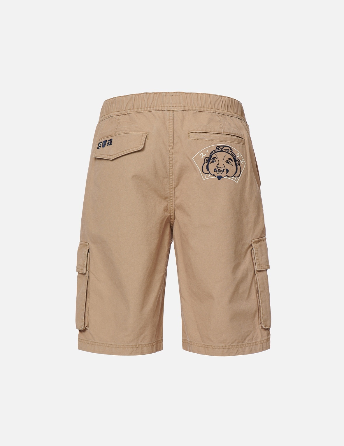 GODHEAD EMBROIDERY CARGO SHORTS - 2