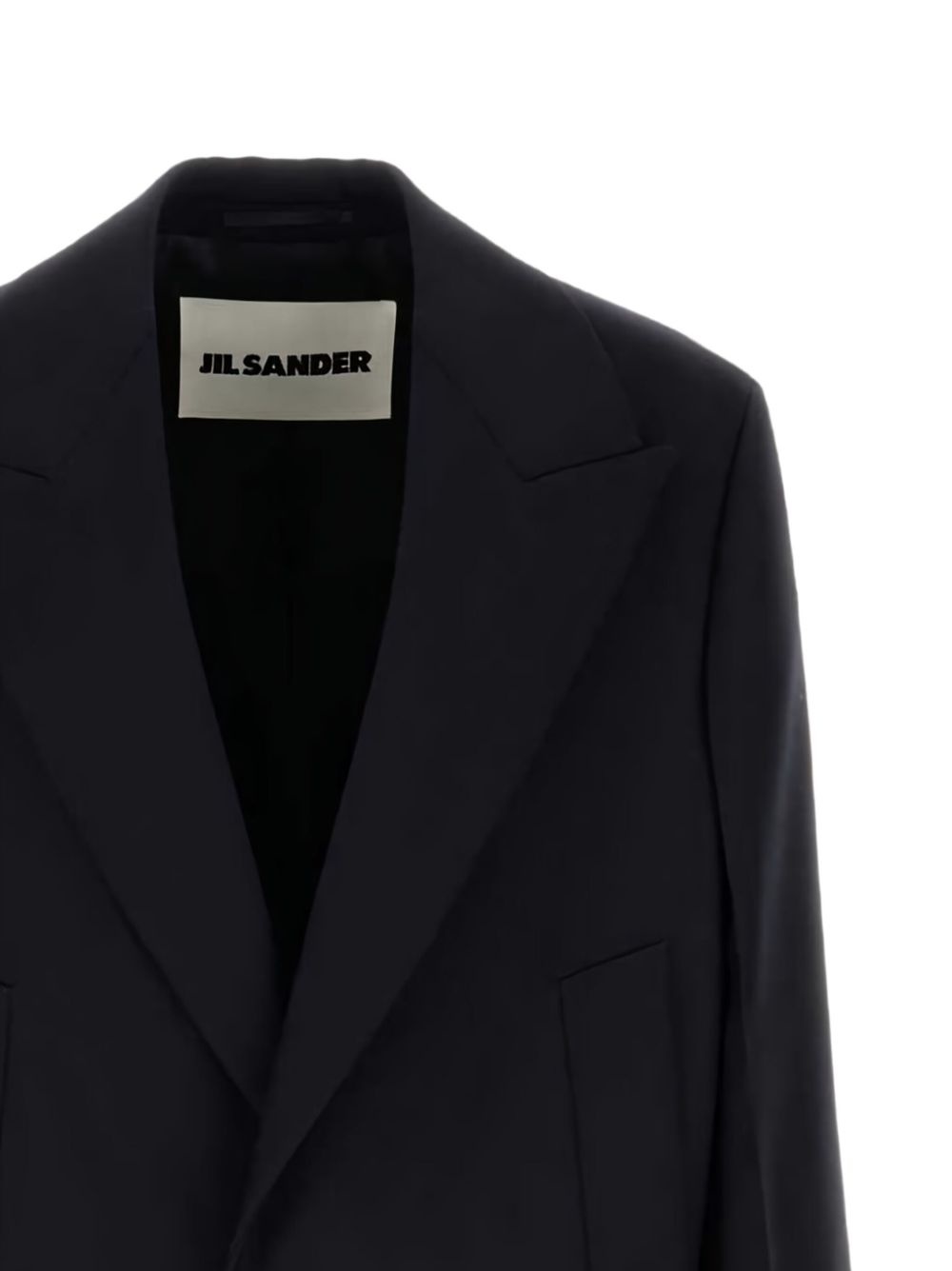 tailored single-breasted coat - 4