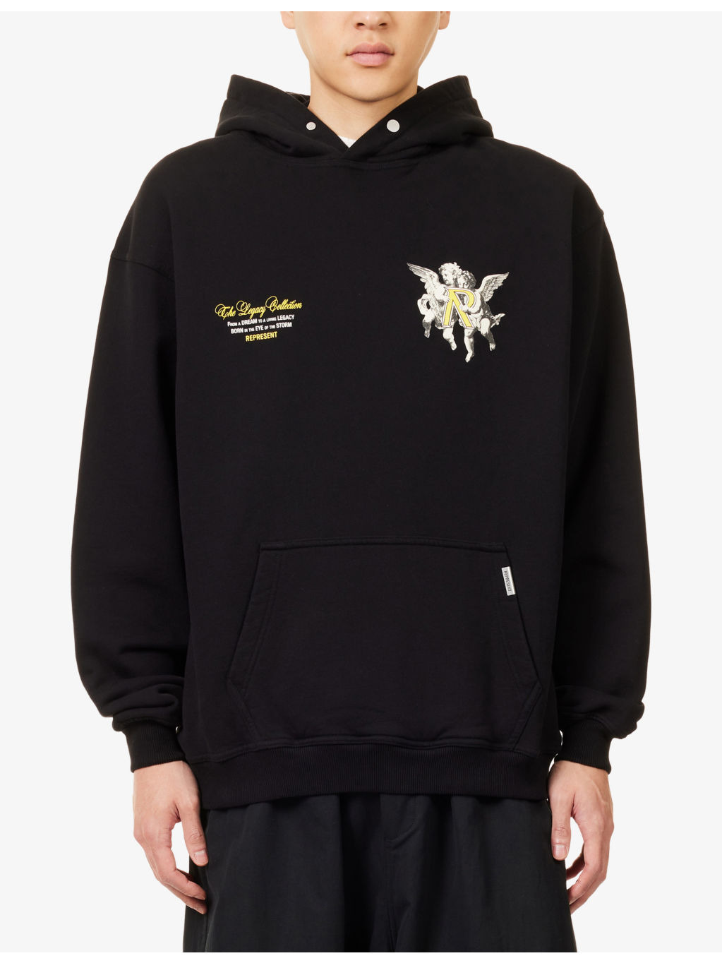 Legacy Cherubs Printed Cotton Hoody - 3