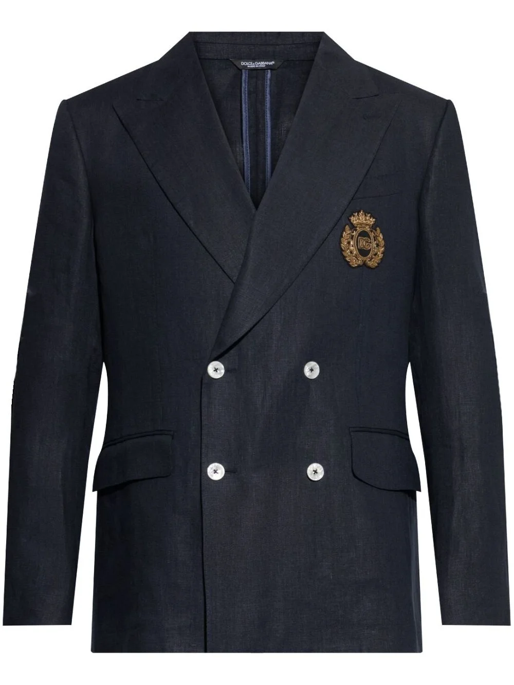 double-breasted blazer - 1