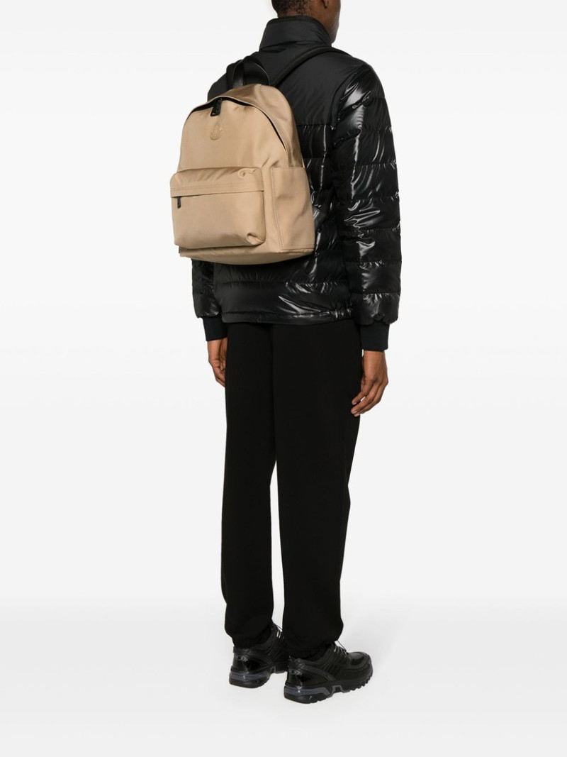 Moncler New Pierrick logo-patch backpack outlook