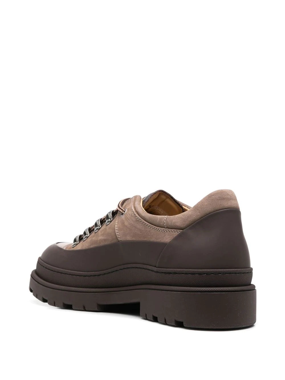 two-tone lace-up shoes - 3