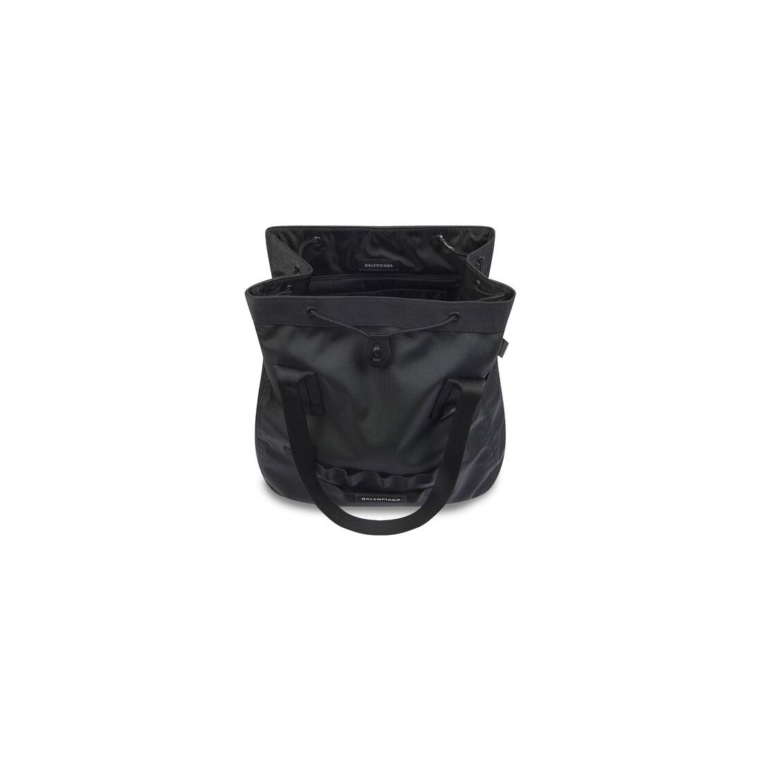 Men's Army Medium Tote Bag in Black - 4