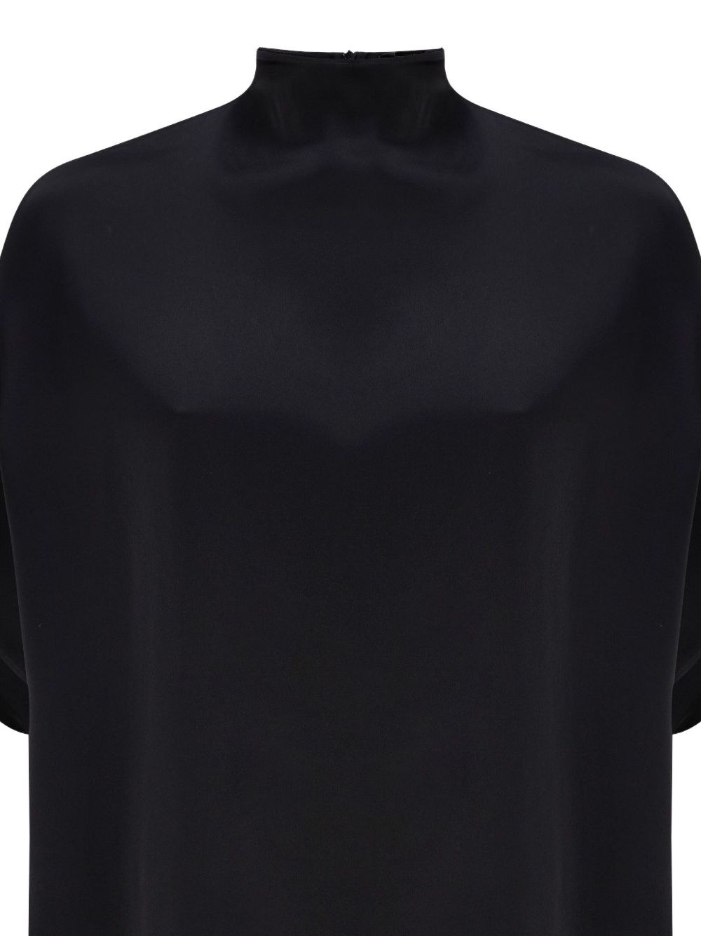 high-neck cape top - 3