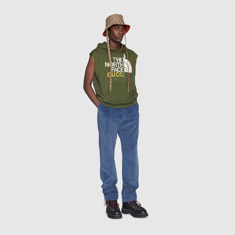 GUCCI The North Face x Gucci sleeveless sweatshirt outlook