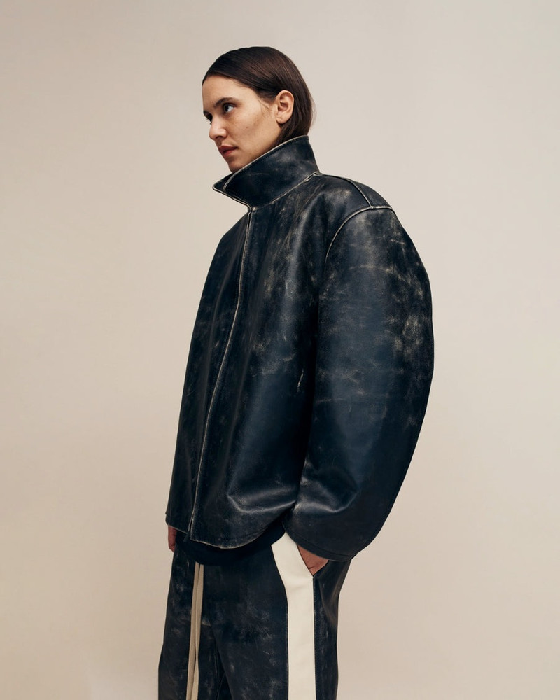 Fear of God Vintage Leather Rider Jacket outlook