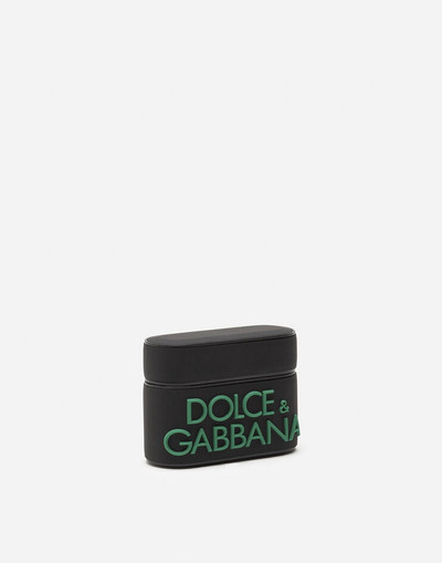 Dolce & Gabbana Rubber airpods pro case with micro-injection logo outlook