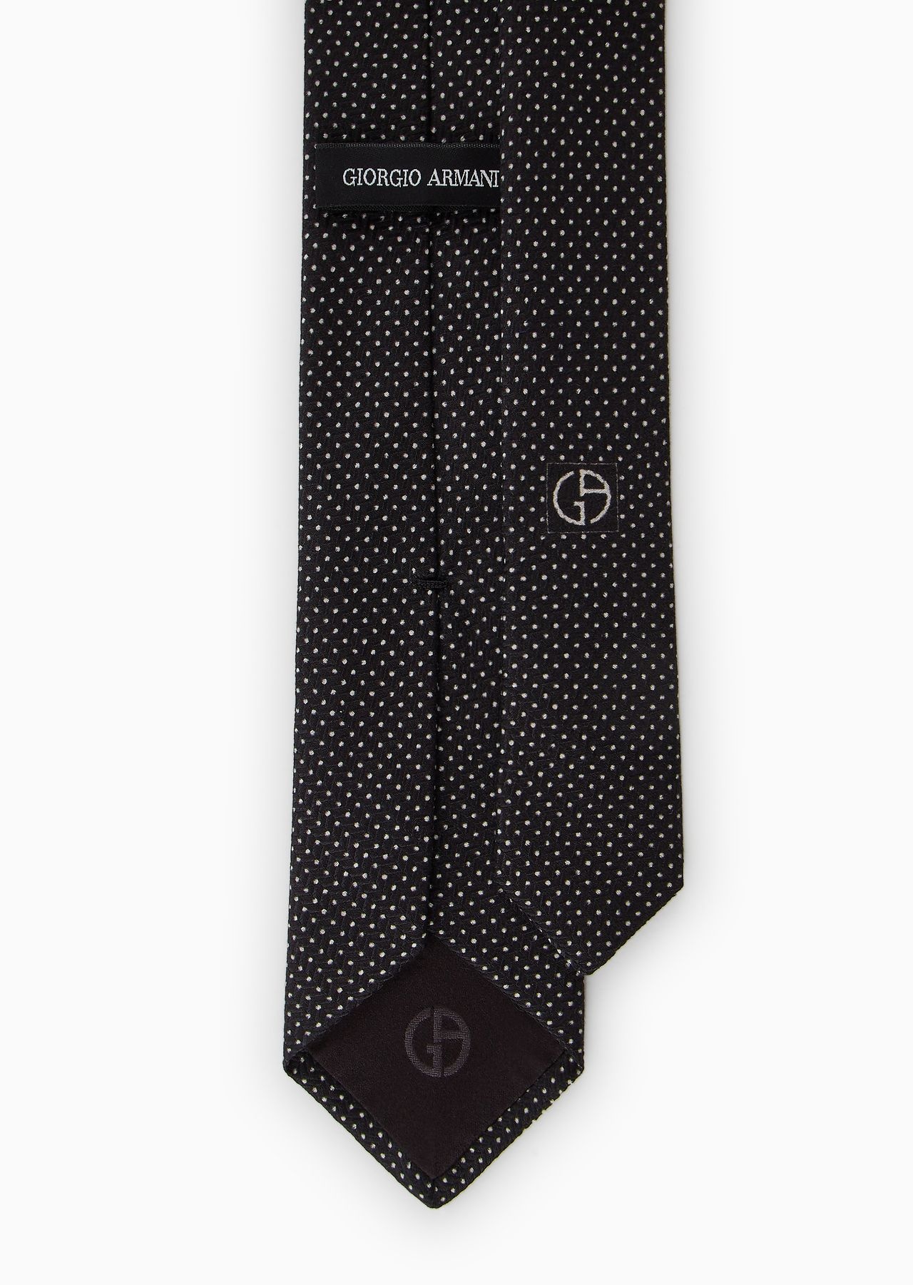 Silk and cotton jacquard tie - 3