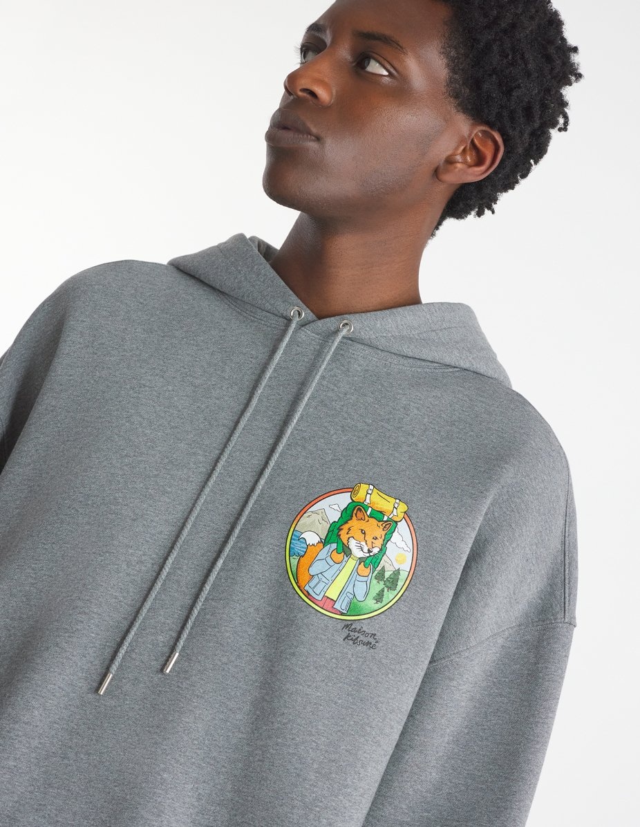 RAMBLING FOX OVERSIZE HOODIE - 4