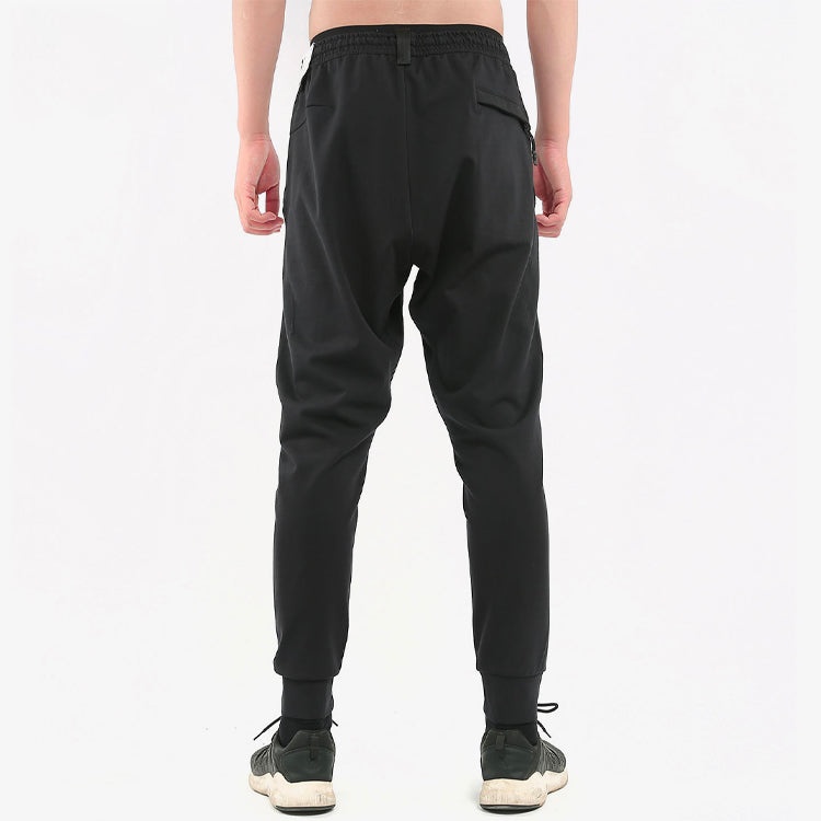 Men's Nike Knit Breathable Bundle Feet Lacing Sports Pants/Trousers/Joggers Black BV4453-010 - 3