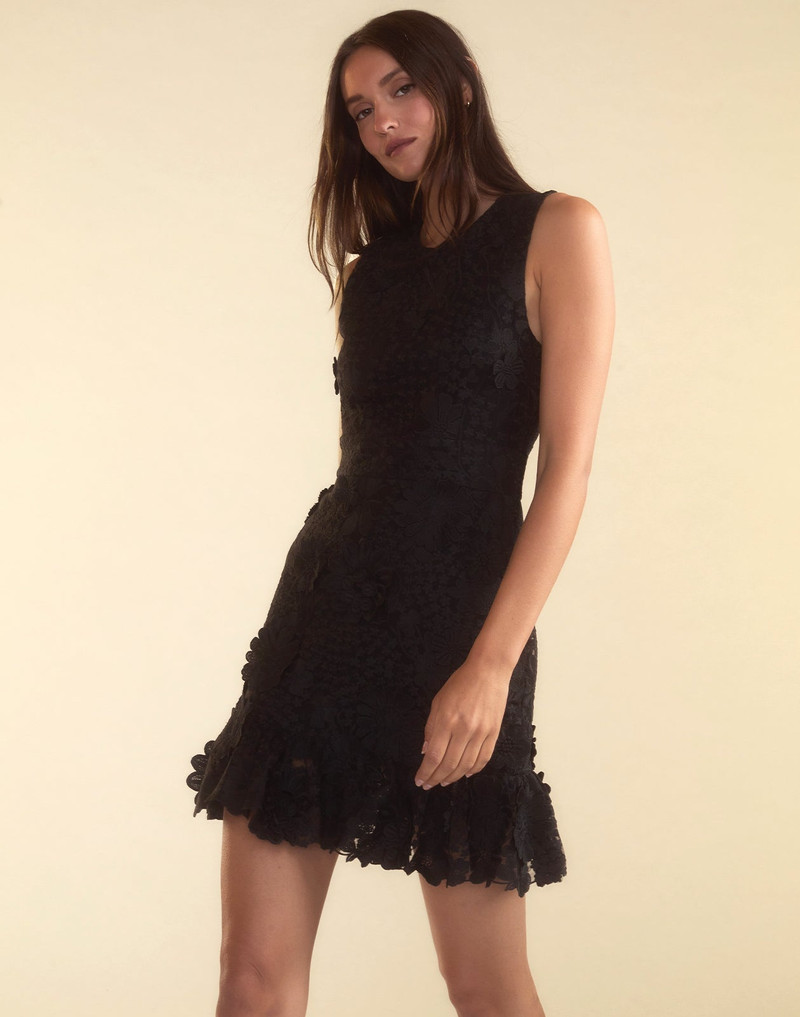 CYNTHIA ROWLEY Blooming Lace Cocktail Dress outlook