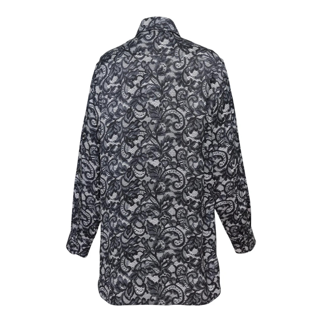 Lace Print PJ Shirt - 2