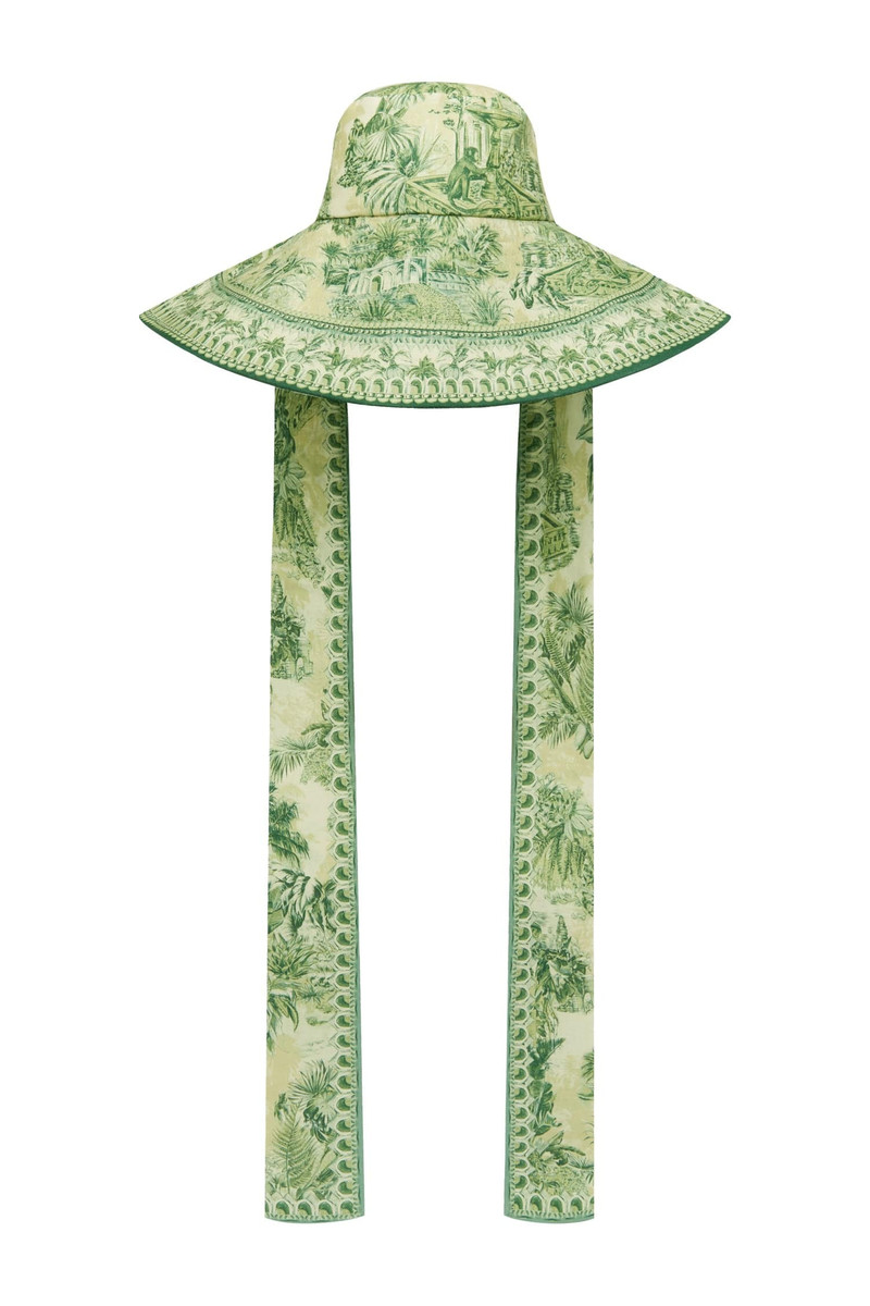 Sara Wide Brim Tie Sunhat 1