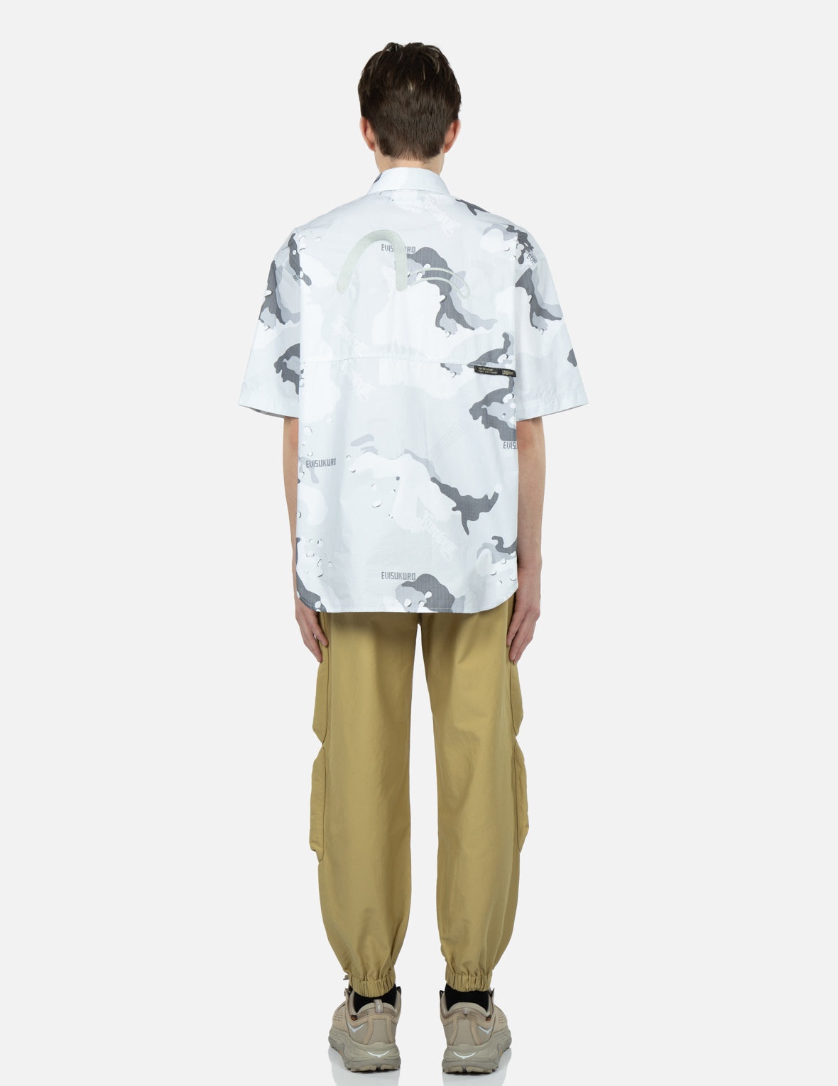 Camouflage Print Short-sleeved Shirt - 6