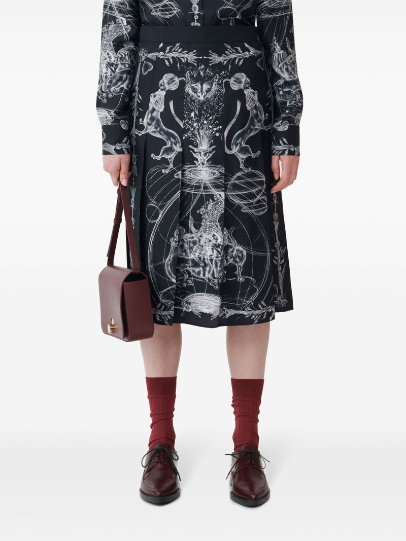 printed silk skirt 3
