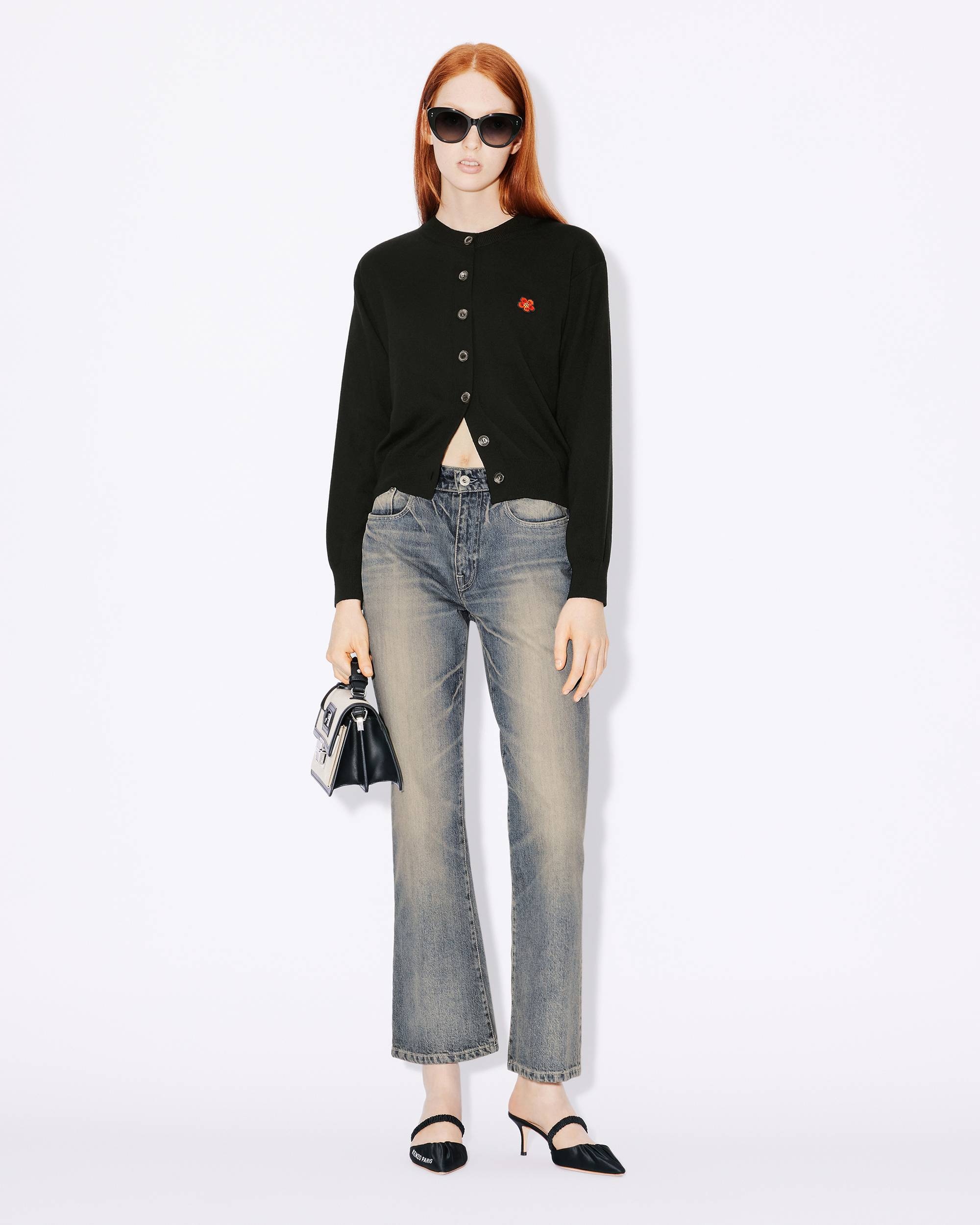 'BARA' cropped Japanese denim jeans - 3