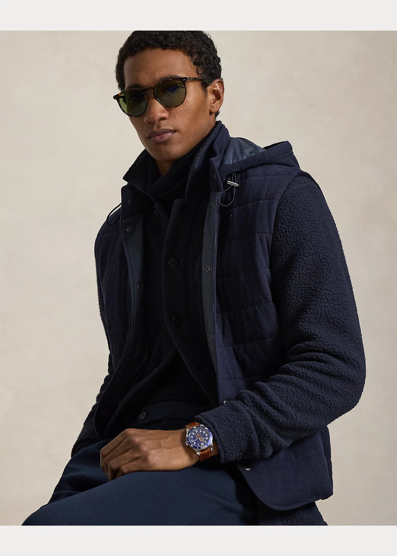 Quilted Jersey Hooded Vest 6