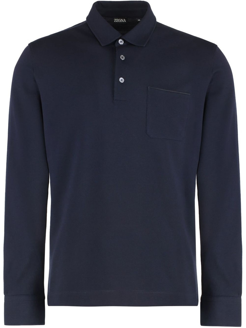 long sleeve polo shirt 1