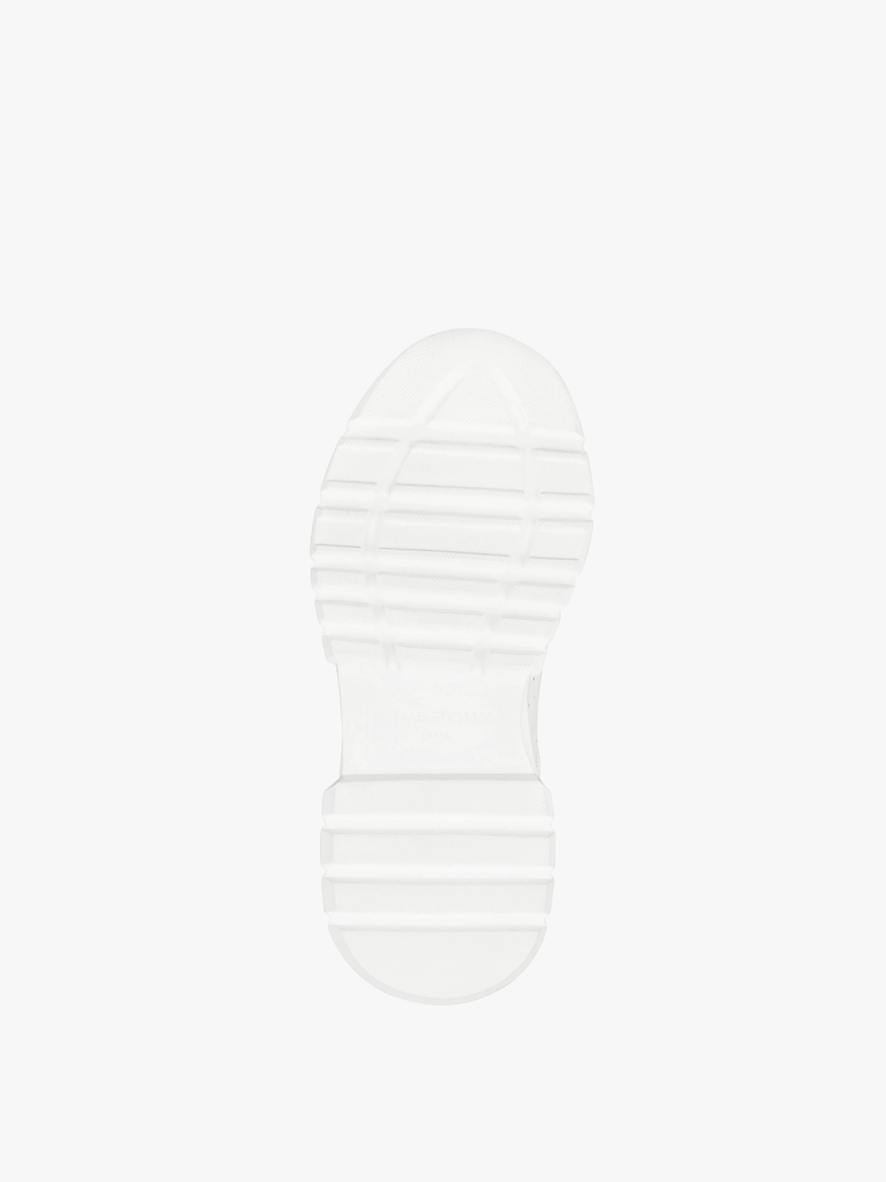 SPECTRE LOW RUNNERS SNEAKERS IN PERFORATED LEATHER WITH ZIP - 5