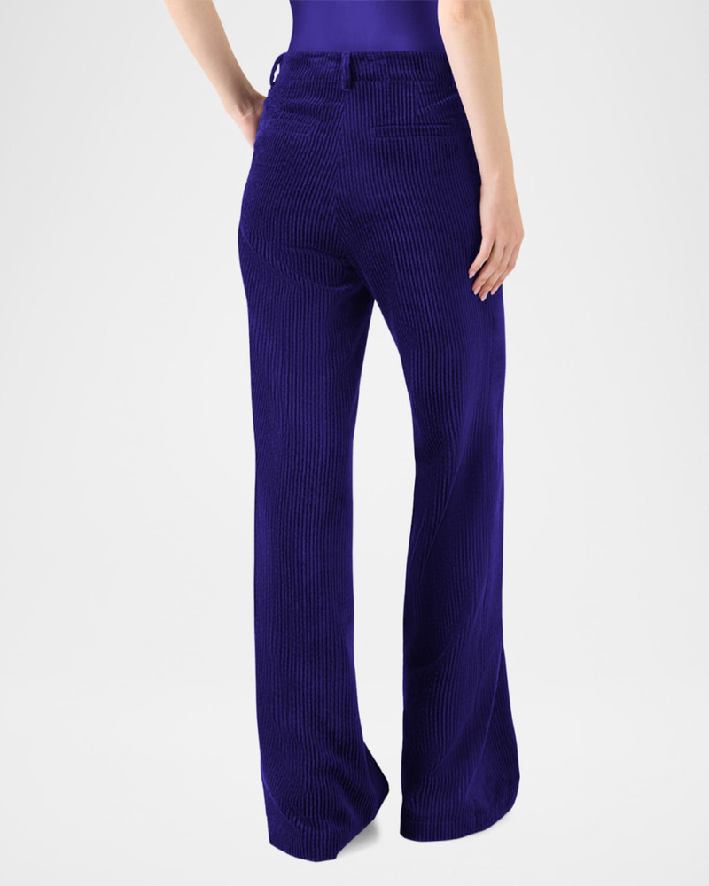 Celia Washed Corduroy Bootcut Pants 3
