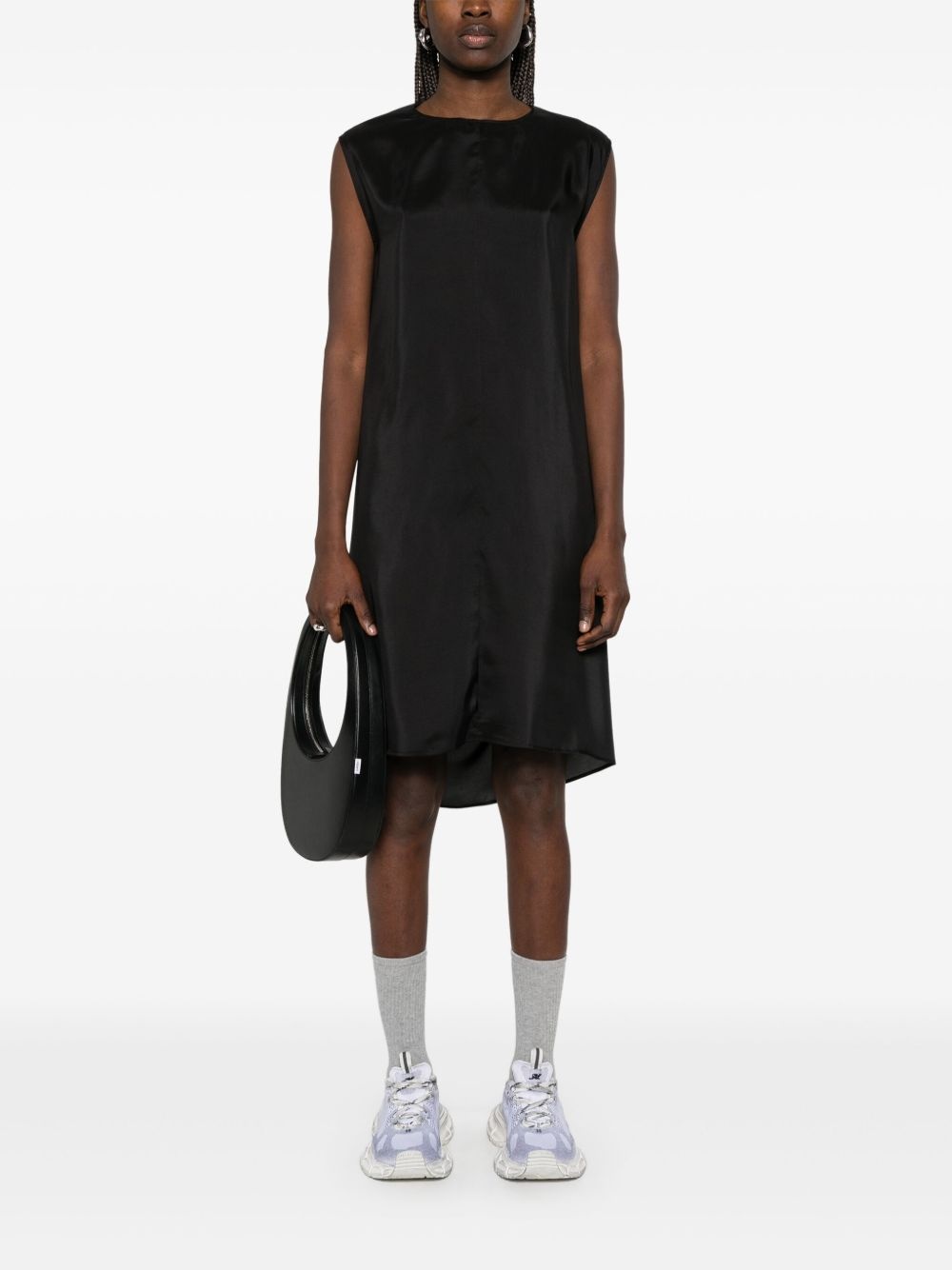 silk midi dress - 2