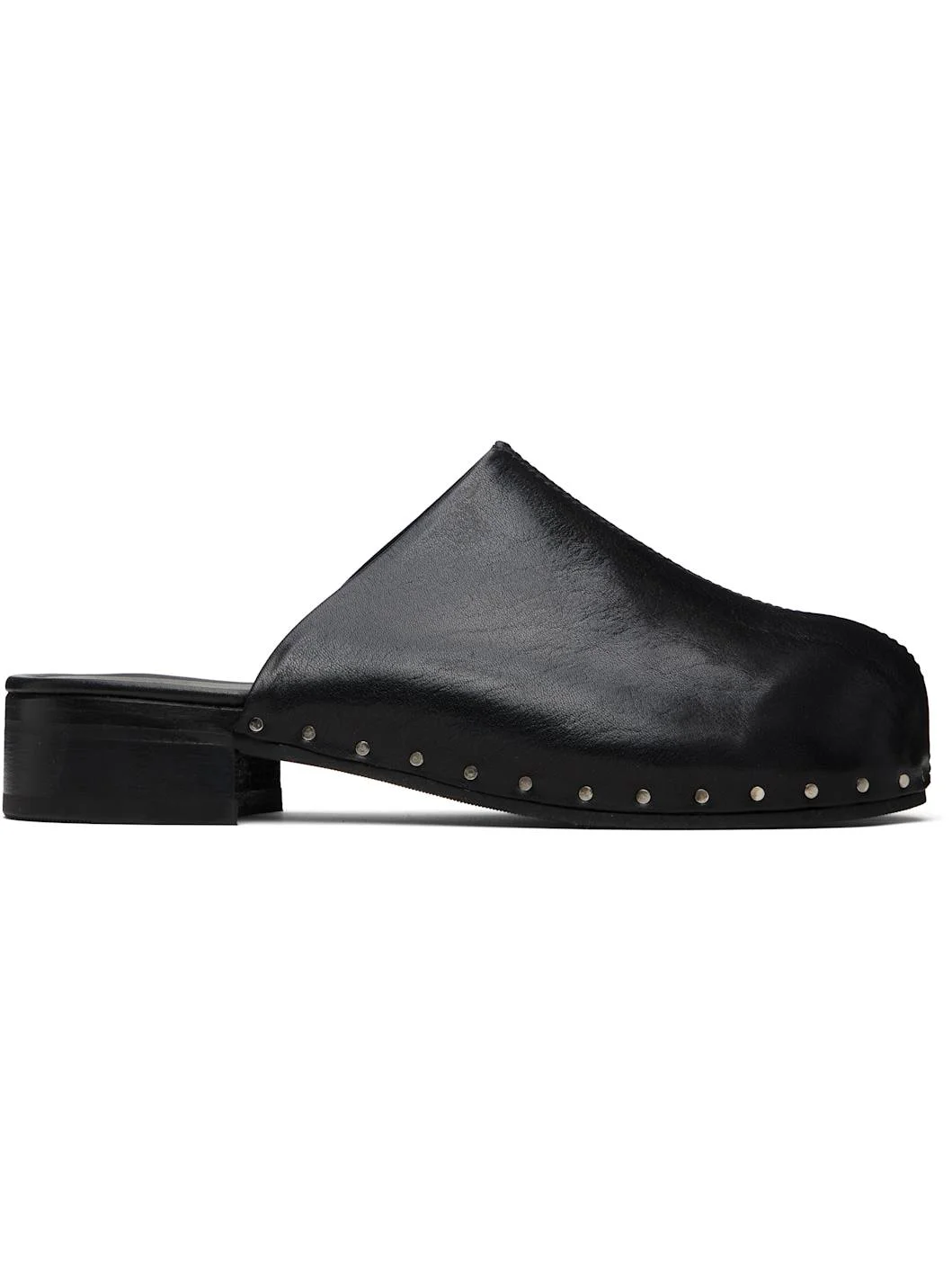 Black Naoto Clog Loafers - 1