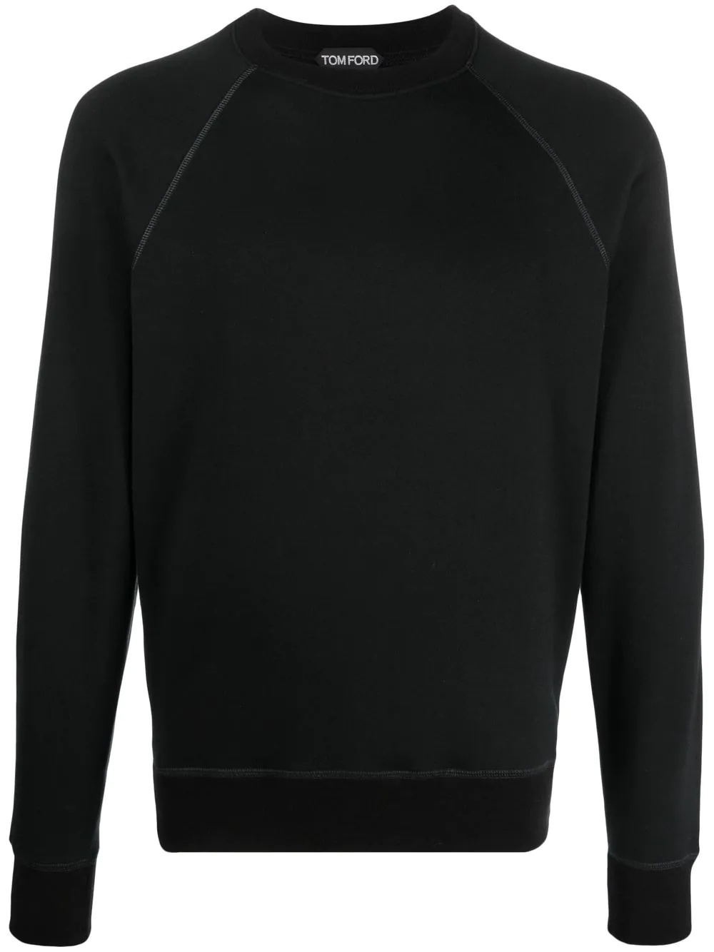 cotton crew-neck sweatshirt - 1