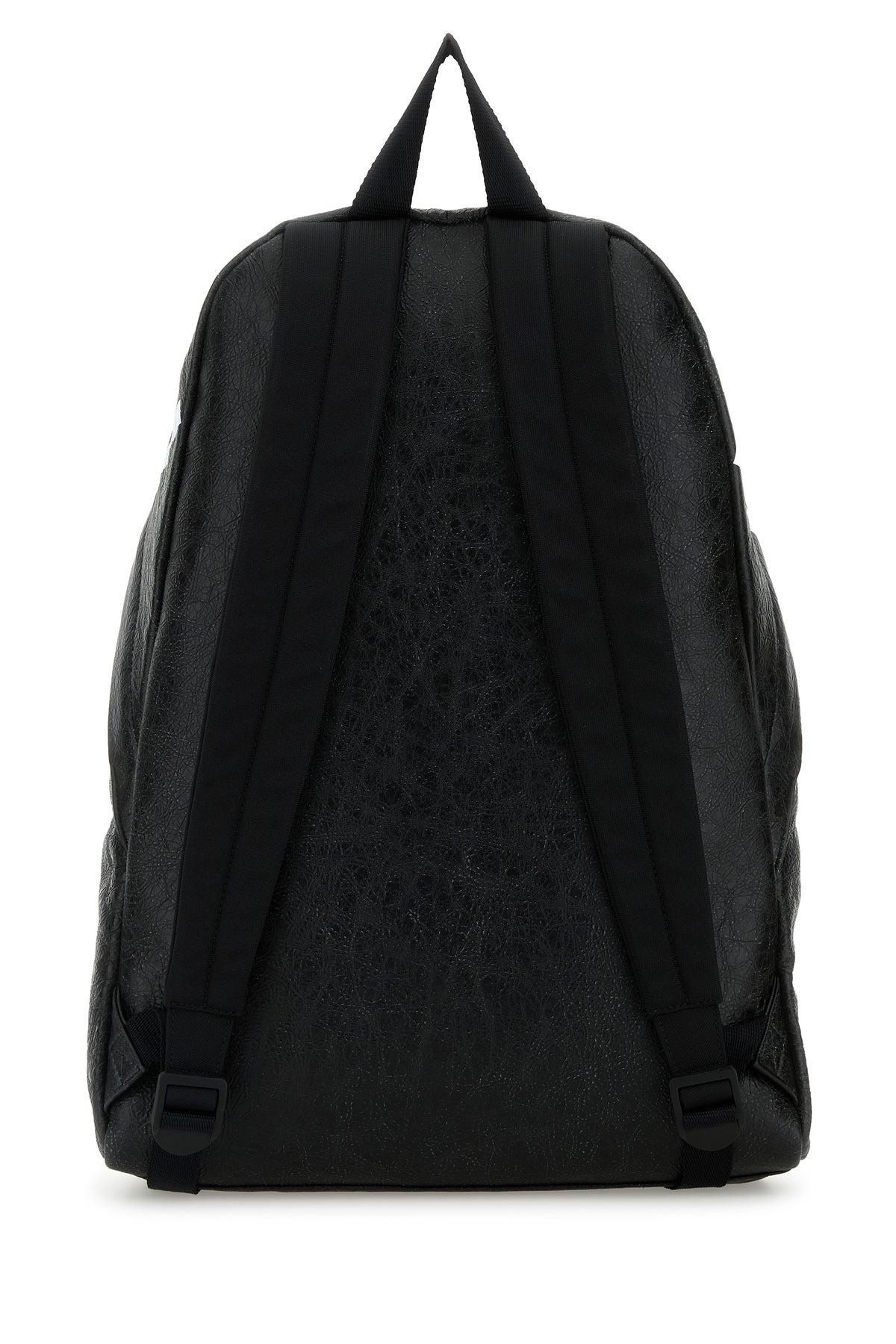 Black leather Editor backpack - 3