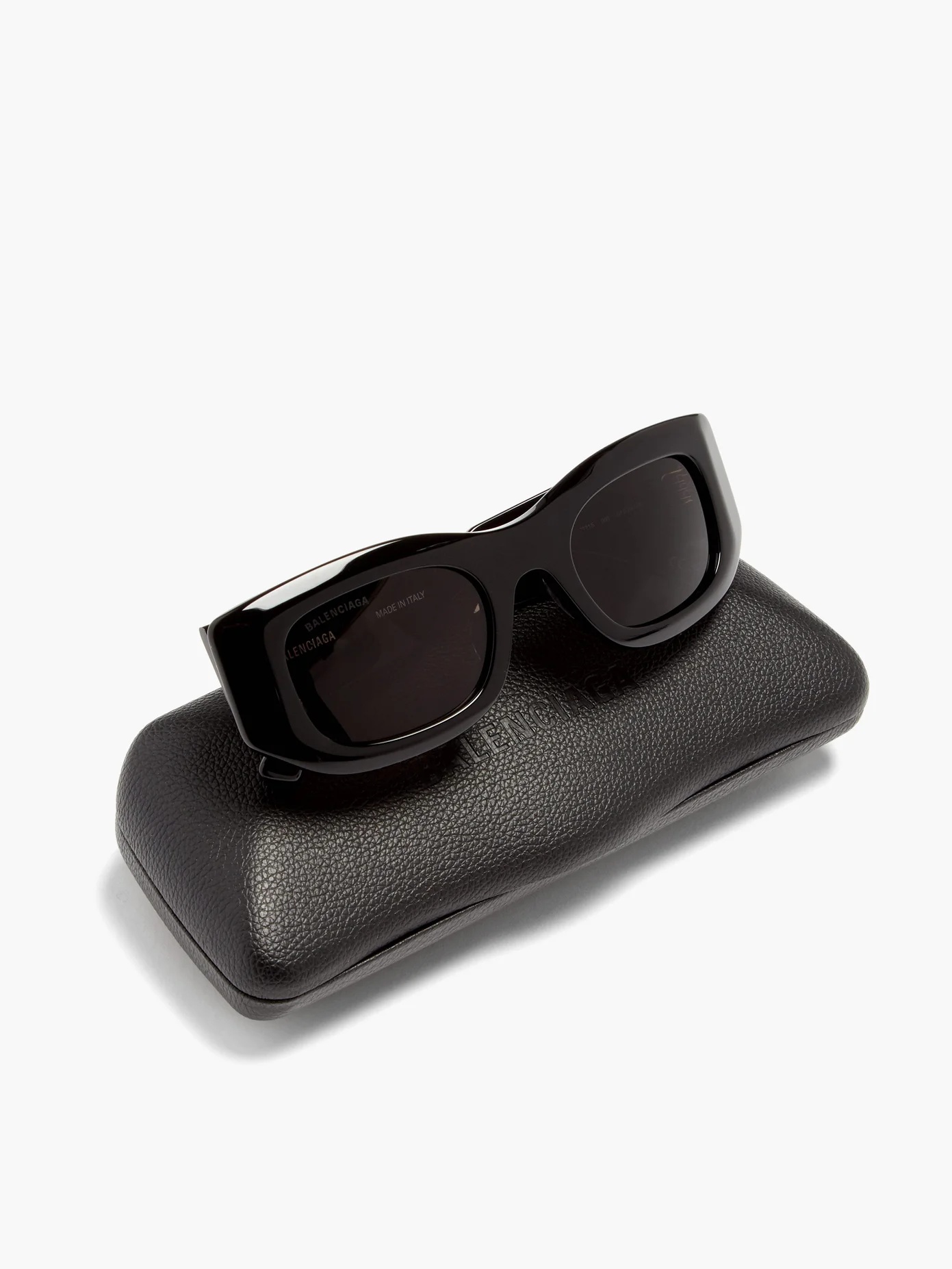 Rectangular acetate sunglasses - 5