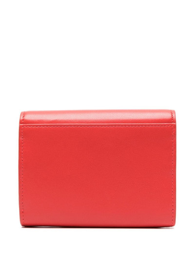 LANCEL Billie leather flap wallet outlook