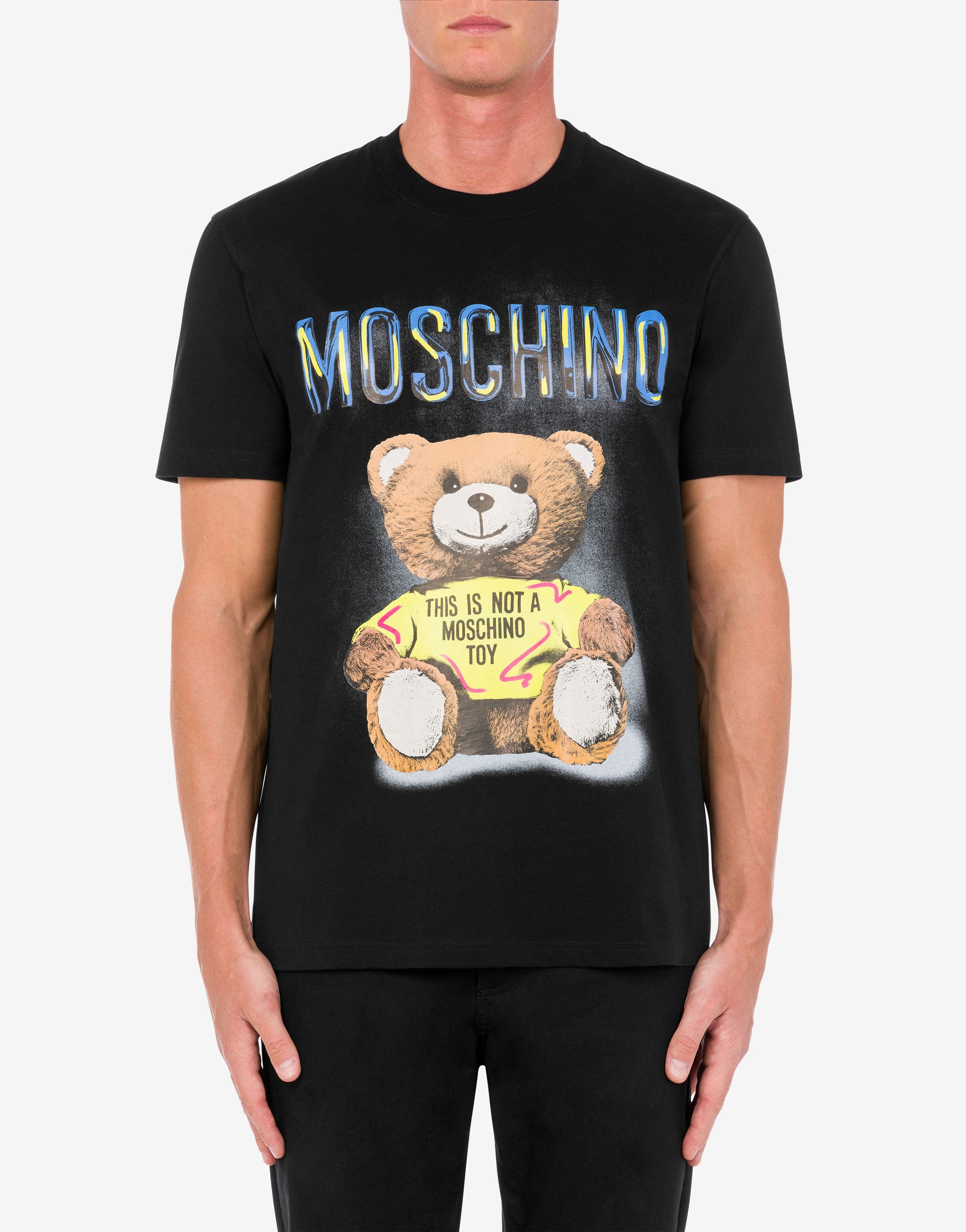 MOSCHINO TEDDY BEAR ORGANIC JERSEY T-SHIRT - 2