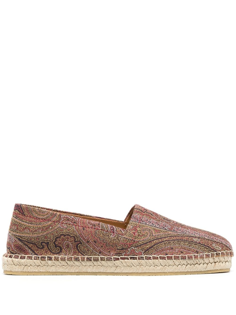 paisley print espadrilles - 1