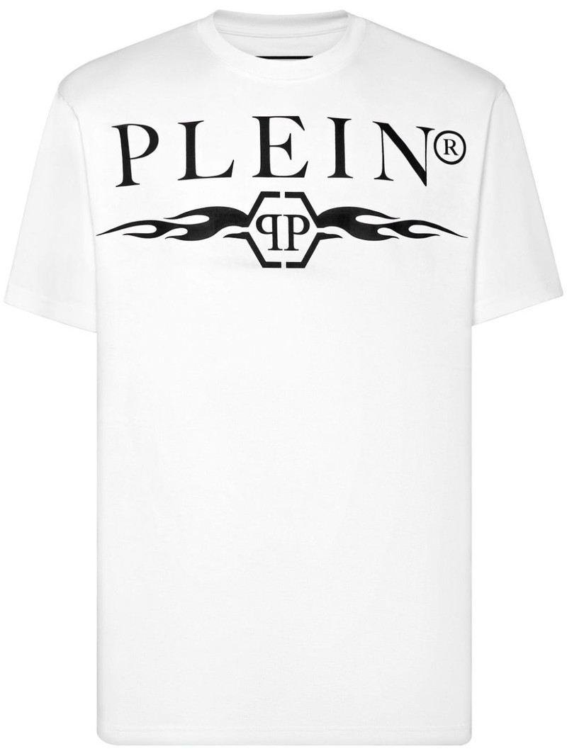 logo print t-shirt 1