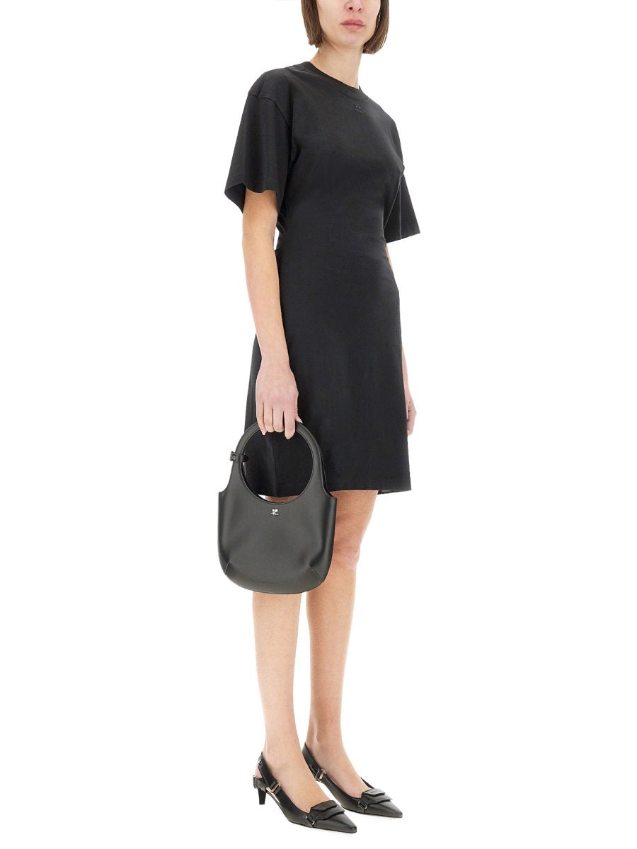 Courreges Women Short Cotton Dress - 2