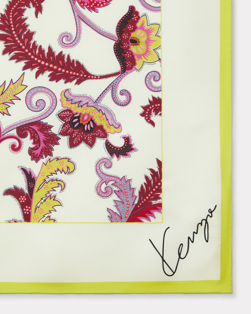 KENZO 'KENZO Paisley' square in silk outlook