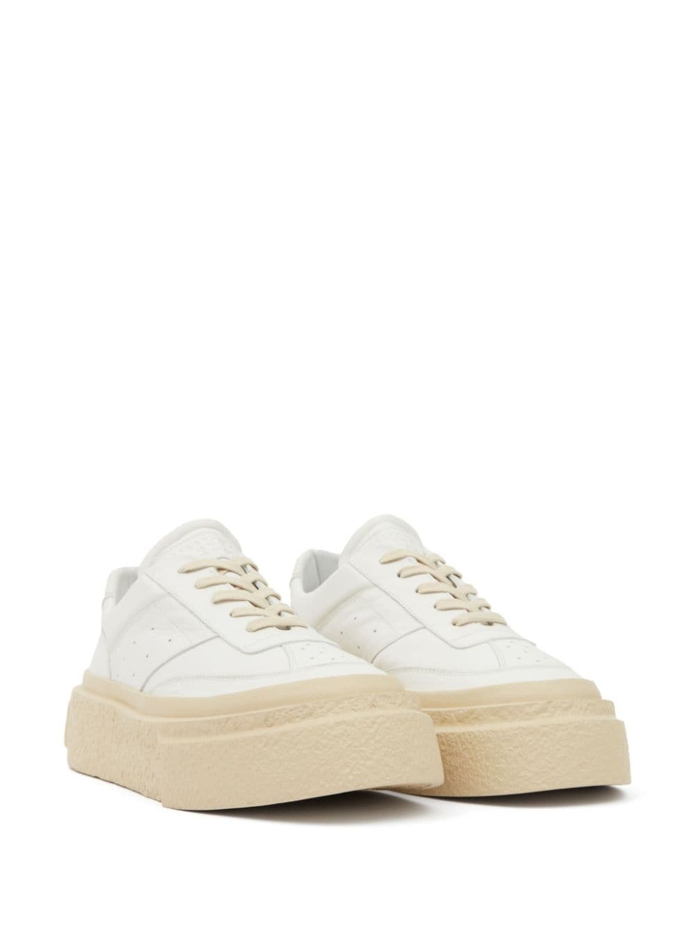 Chunky Gambetta leather sneakers - 2