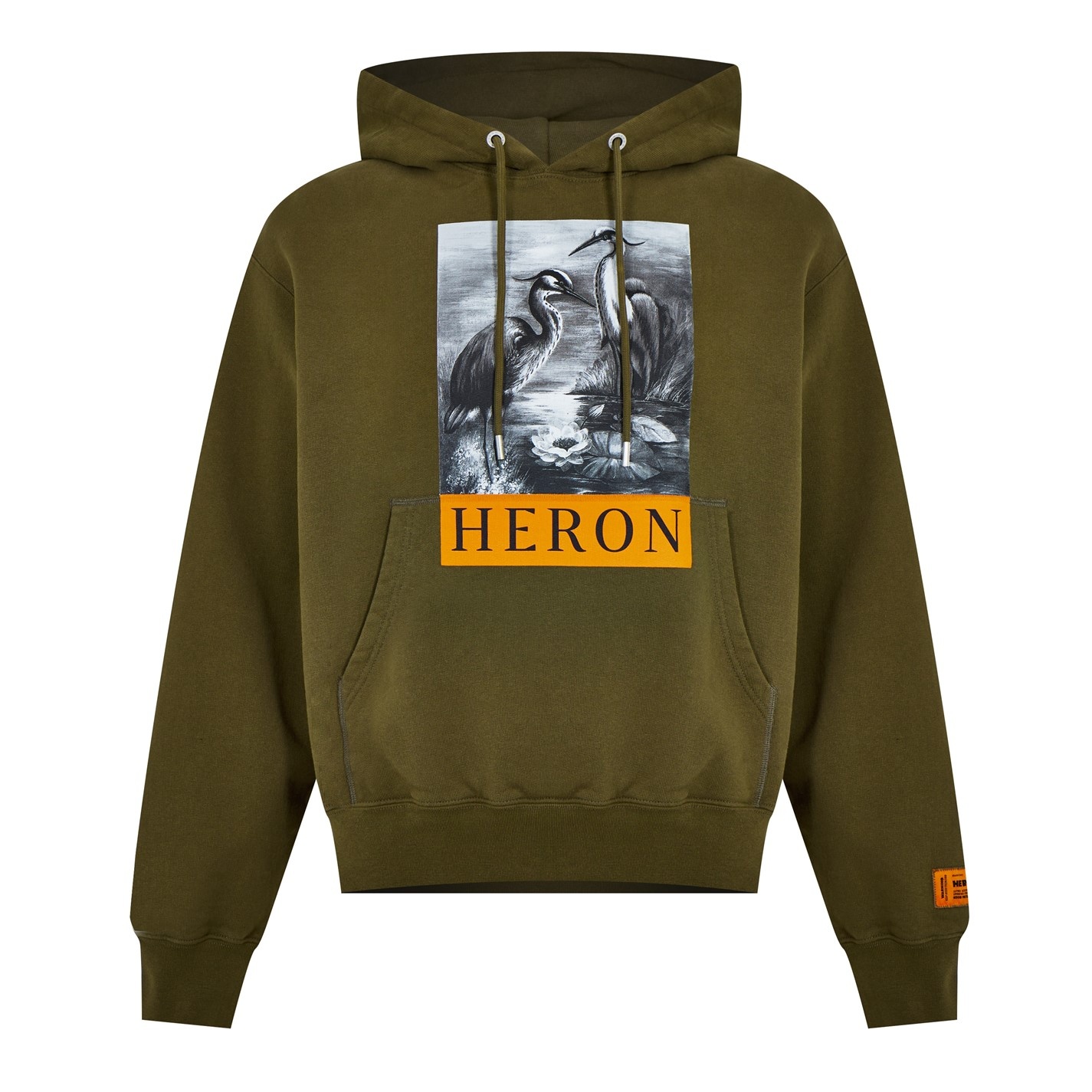 HERON GRAPHIC HOODIE - 1