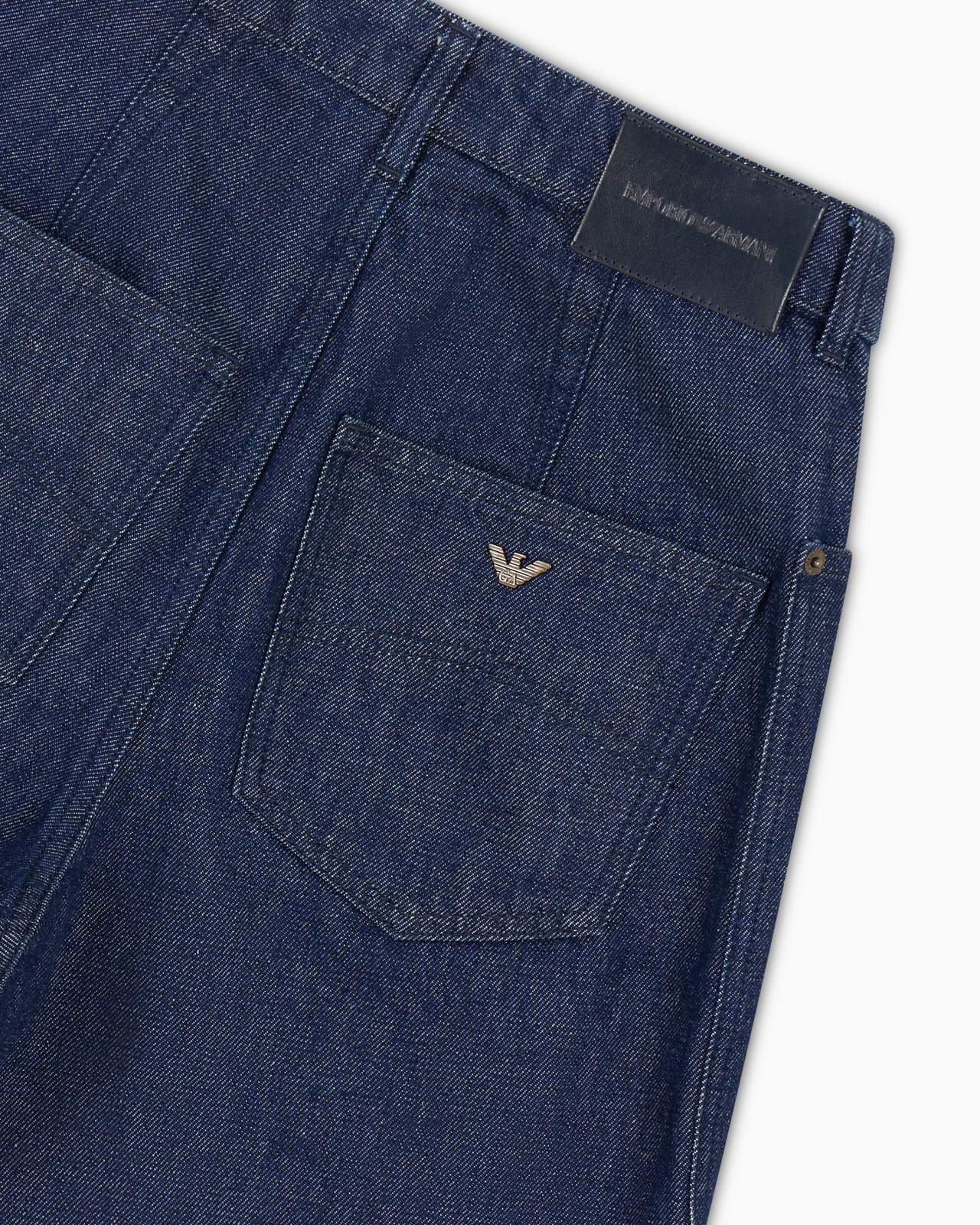 J3D mid-rise, straight-leg, 11 oz denim cargo jeans - 6