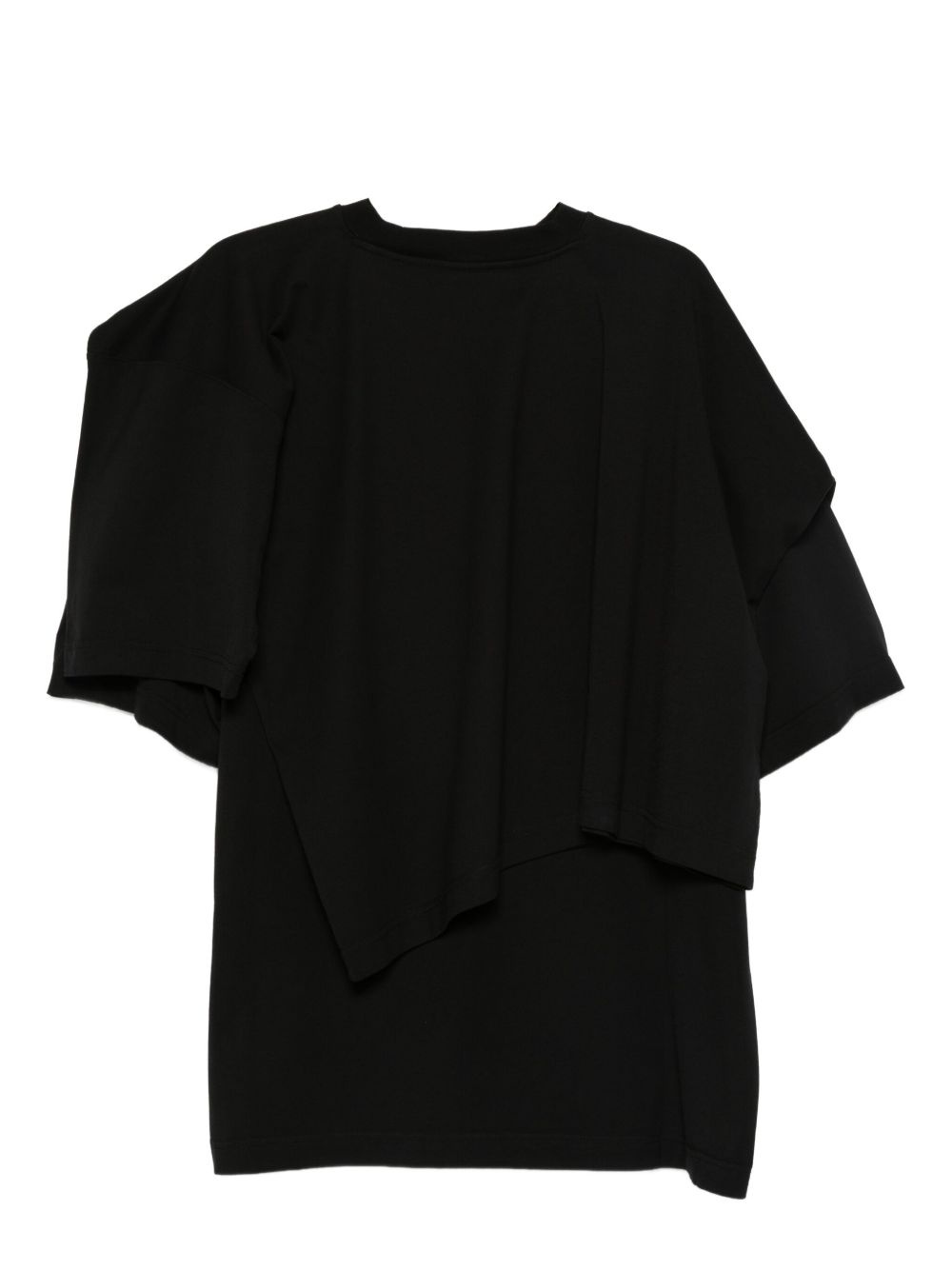 layered cotton t-shirt - 2