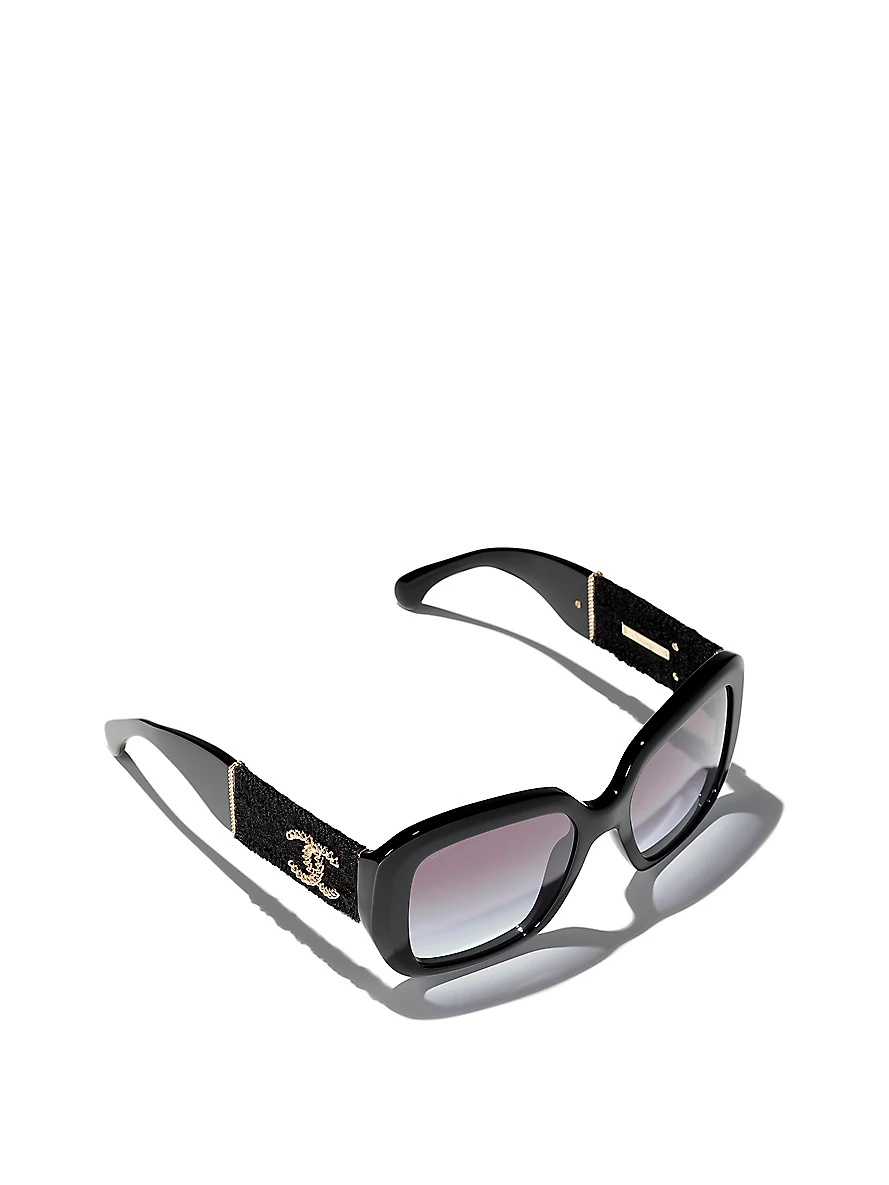 CH5513 cat eye-frame acetate sunglasses - 2