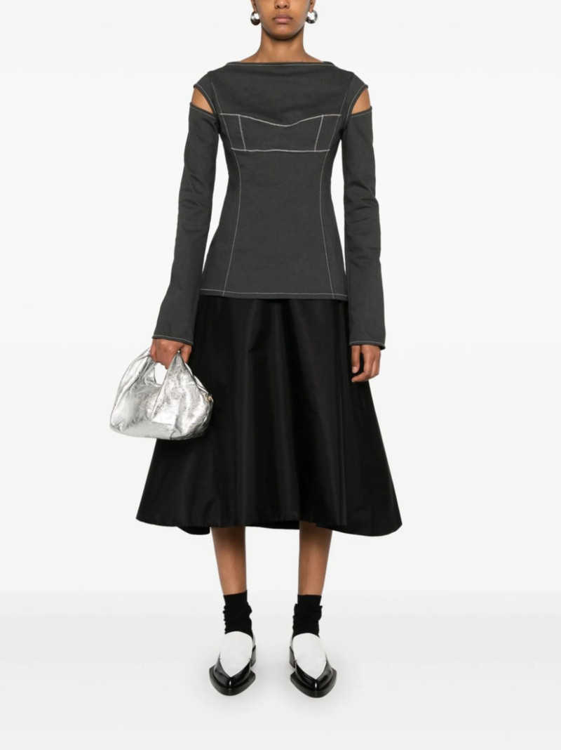 Marni A-line midi skirt outlook
