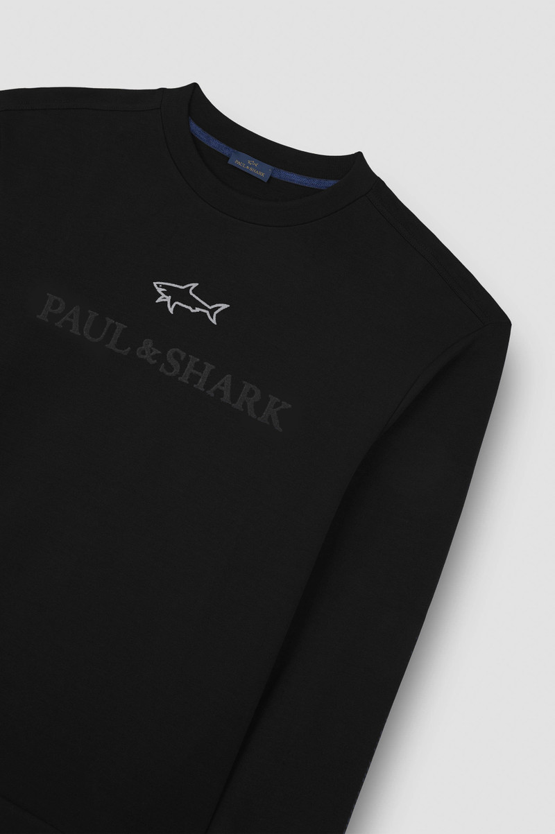 X-SOFT COTTON SWEATSHIRT WITH LOGO PRINT 5