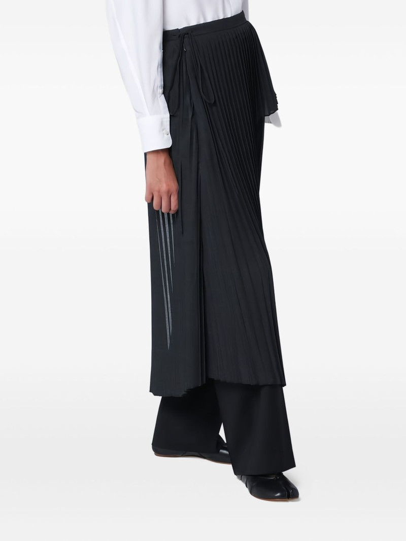 pleated wrap skirt 2
