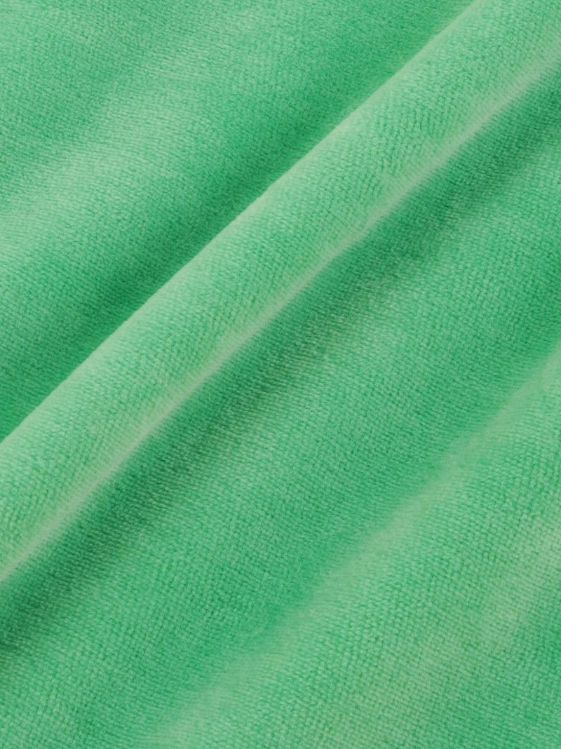 Italic Logo cotton hoodie 4