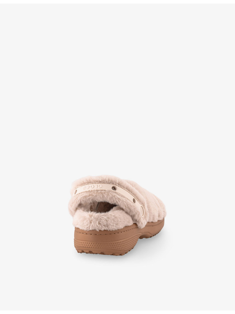 crocs Classic Unfurgetable Faux-Fur Clogs outlook