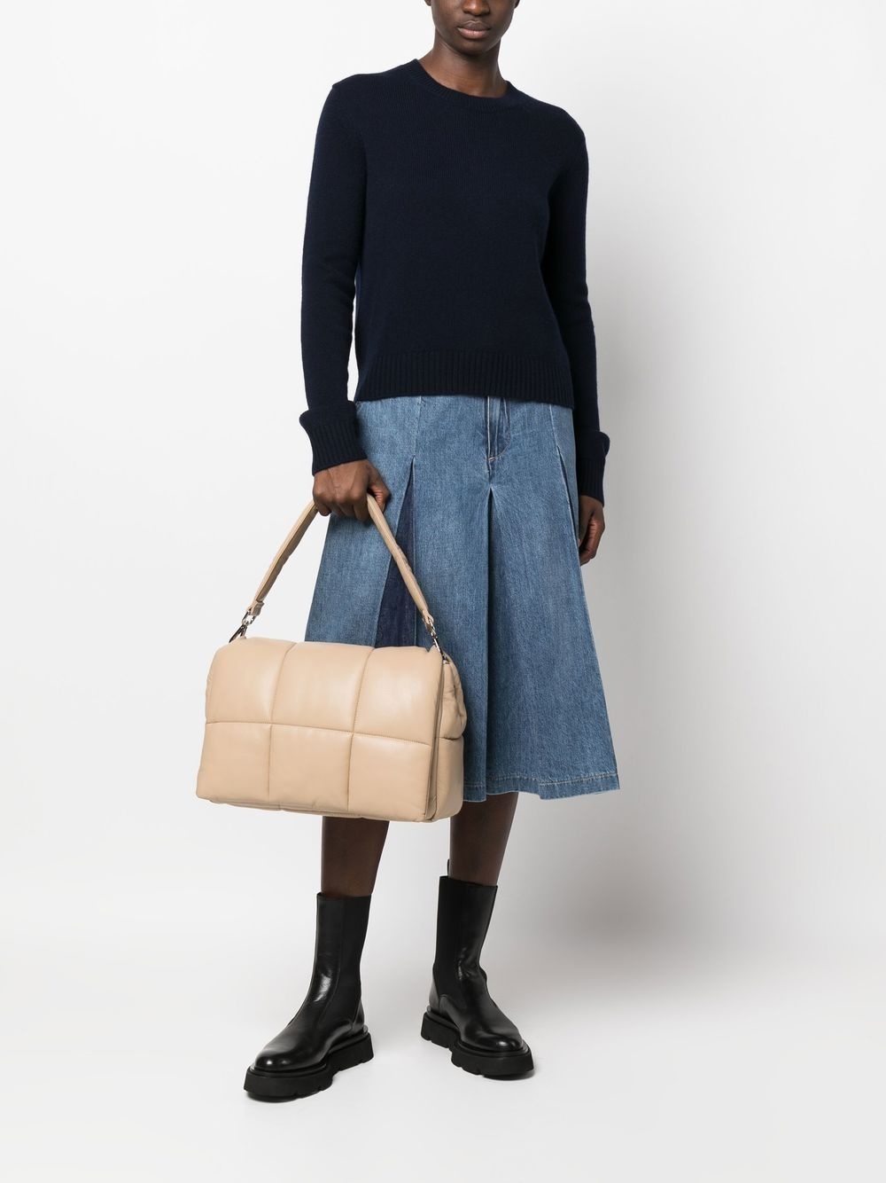 ribbed-knit cashmere jumper - 2