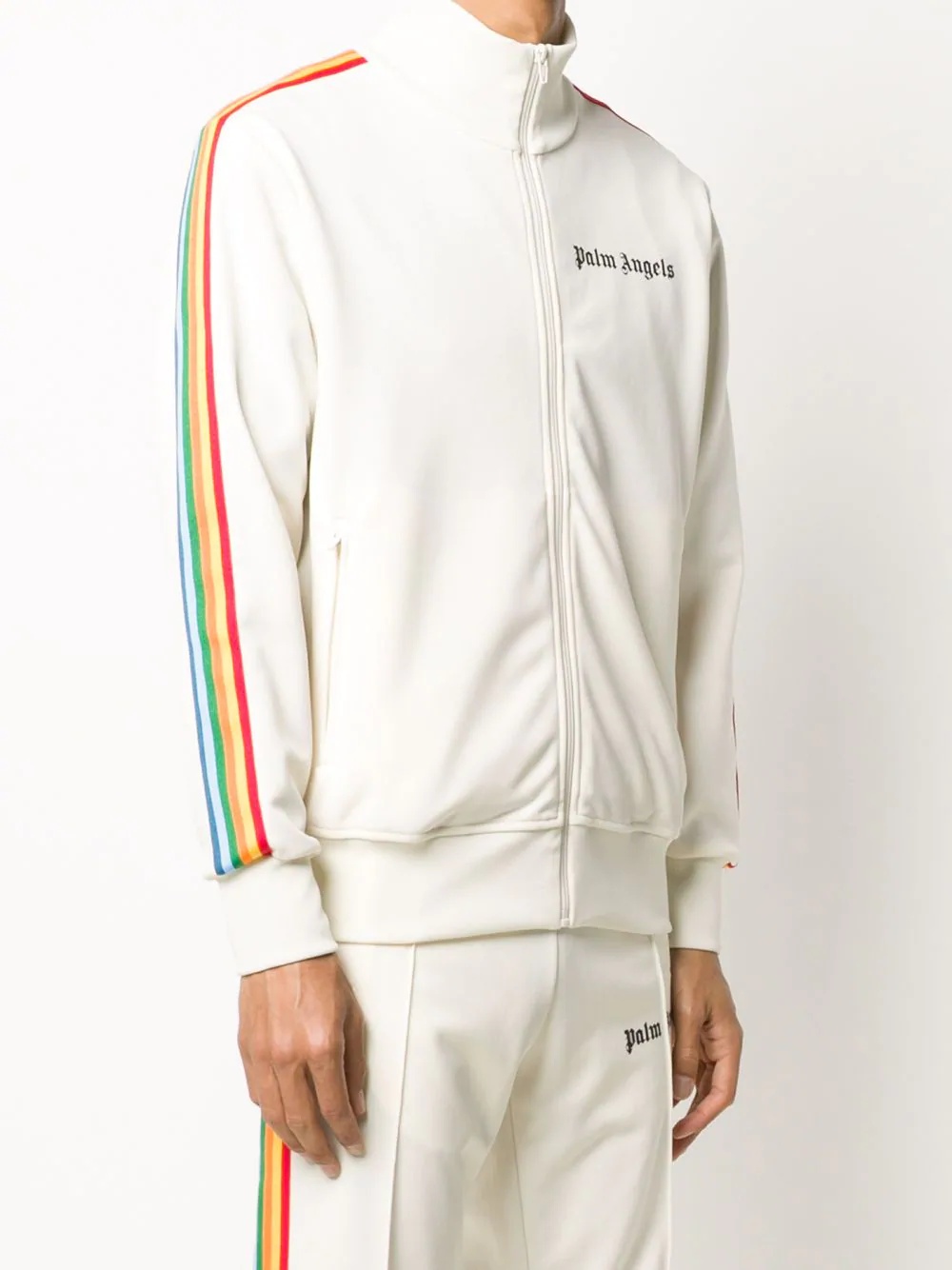 stripe-detail track jacket - 3