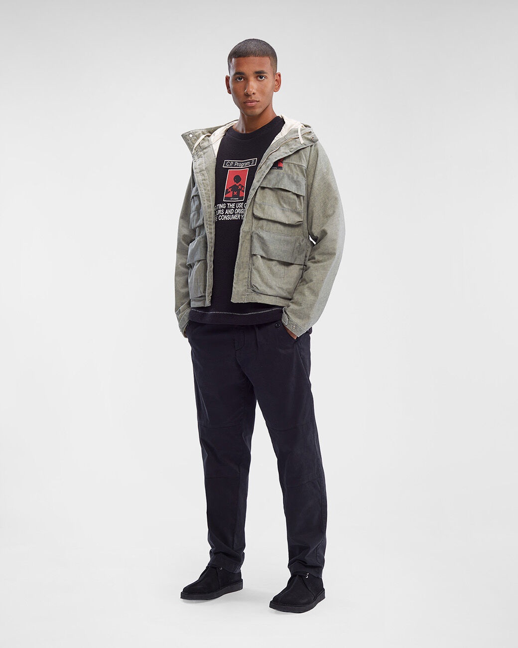 C.P. Company C.P. Program_3 Hooded Jacket | REVERSIBLE