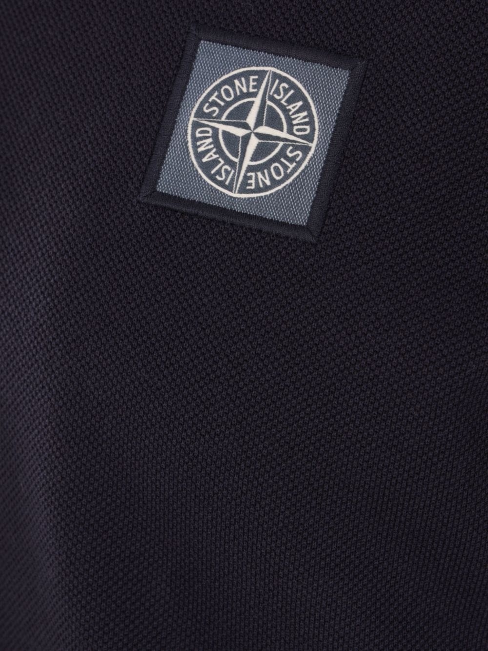 Logo patch polo shirt - 4