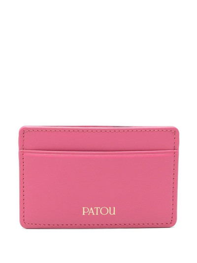 PATOU JP leather cardholder outlook
